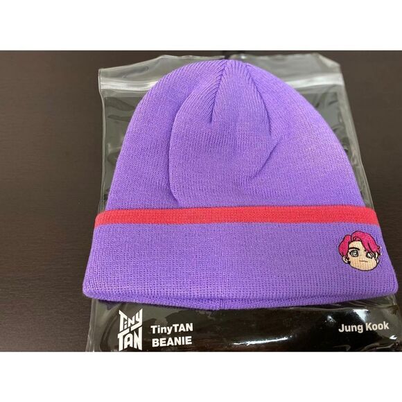 BTS‎ TinyTAN Official Authentic Goods Beanie + Tracking Number - Picture 5 of 6